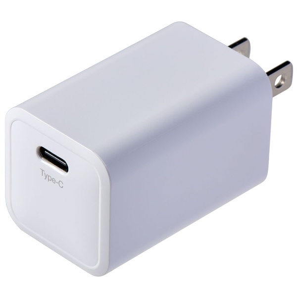 コンパクトUSB充電器 PD65W ホワイト
