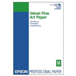 Velvet Fine Art Paper (A3ノビ/20枚)