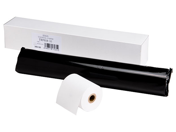 TM-P60IIシリーズ用 サーマルレシートロール紙/ノーマルタイプ/58mm幅/外径51mm/5巻入り