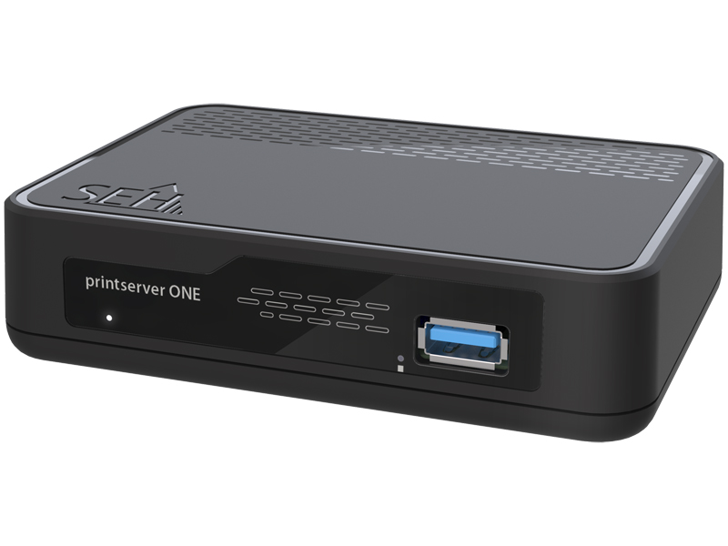 インパクトプリンター用 USBプリントサーバー/printserverONE/1000Base-T、100Base-TX、10Base-T対応/SEH社製