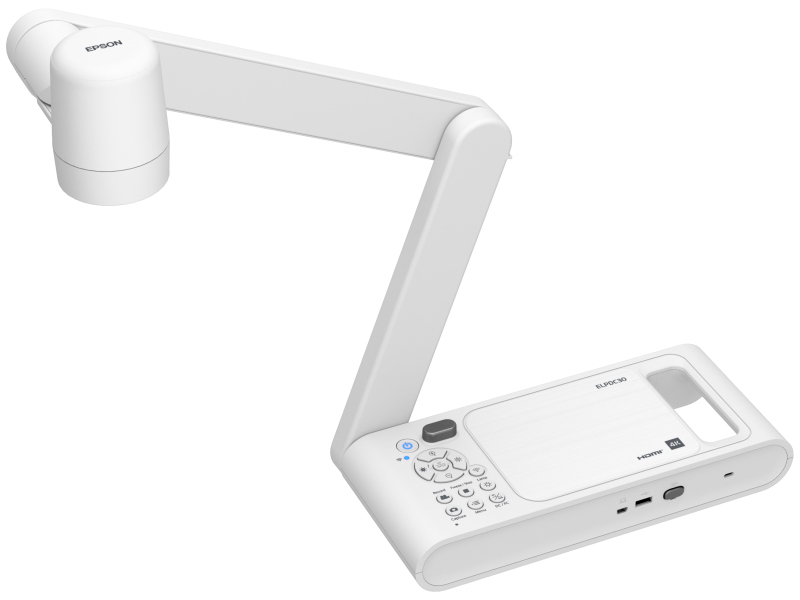 書画カメラ 光学ズーム10倍/電子ズーム23倍/有効画素数4K/Wi-Fi/最大撮像サイズA3