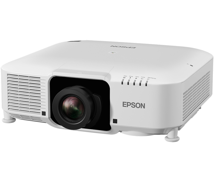 ビジネスプロジェクター/高輝度モデル/レーザー光源/8000lm/2軸シフト4K/レンズ別売/白モデル