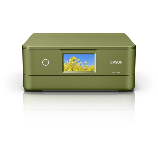A4カラーインクジェット複合機/Colorio/6色/染料/無線LAN・Wi-Fi Direct/4.3型ワイドタッチパネル/ピスタチオグリーン
