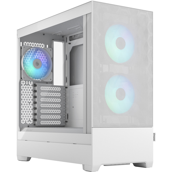 ミドルタワー型PCケース Pop Air RGB White TG Clear Tint