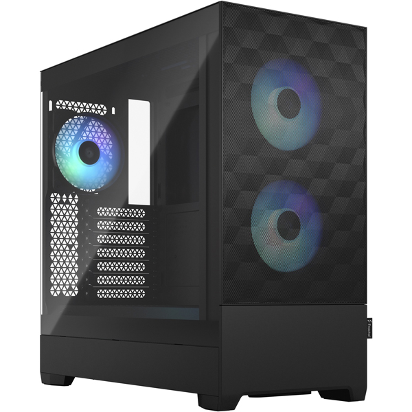 ミドルタワー型PCケース Pop Air RGB Black TG Clear Tint