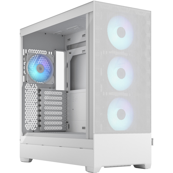 ミドルタワー型PCケース Pop XL Air RGB White TG Clear Tint
