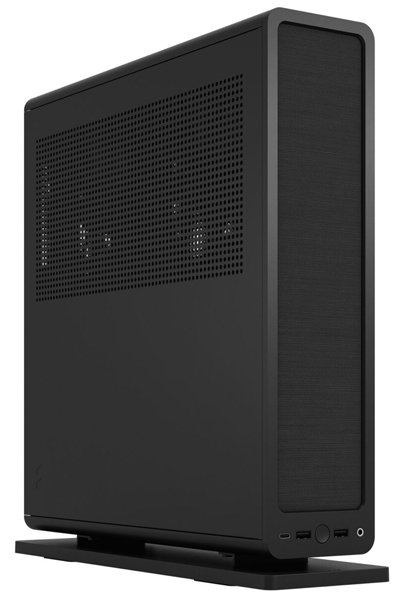 Mini-ITX対応スリム型PCケース Ridge PCIe 4.0 Black