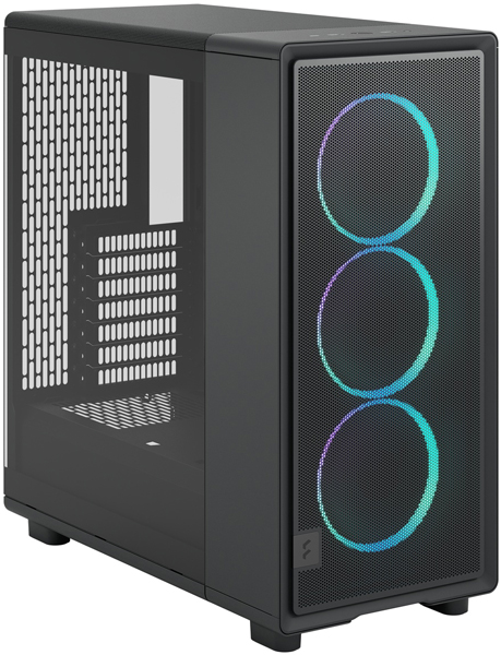 ミドルタワー型PCケース Epoch Black TG RGB Light tint