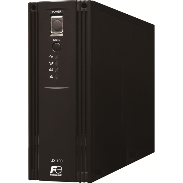 UPS 無停電電源装置 UX100 (1000VA) 1kVA 常時商用給電 正弦波 小型 薄型 軽量 1000VA / 700W