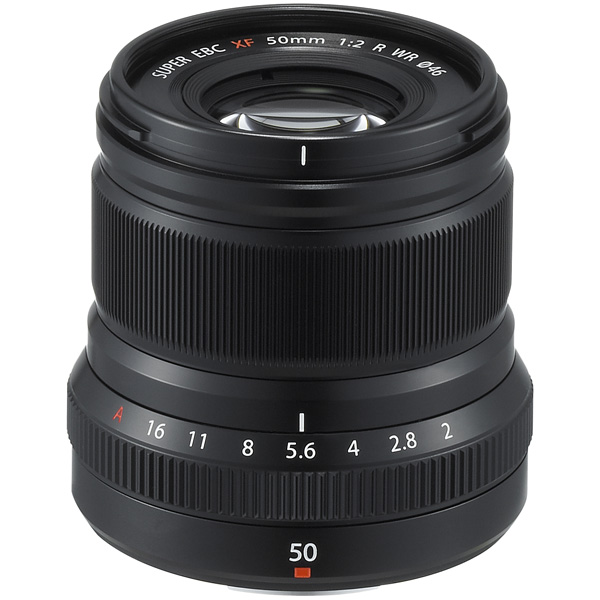 フジノンレンズ XF50mmF2 R WR ブラック