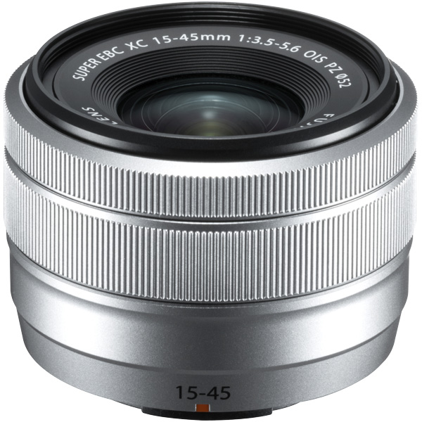 フジノンレンズ XC15-45mmF3.5-5.6 OIS PZ シルバー