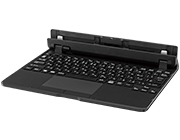 LAN付軽量スリムキーボード(クリーニング用ブラシ付)