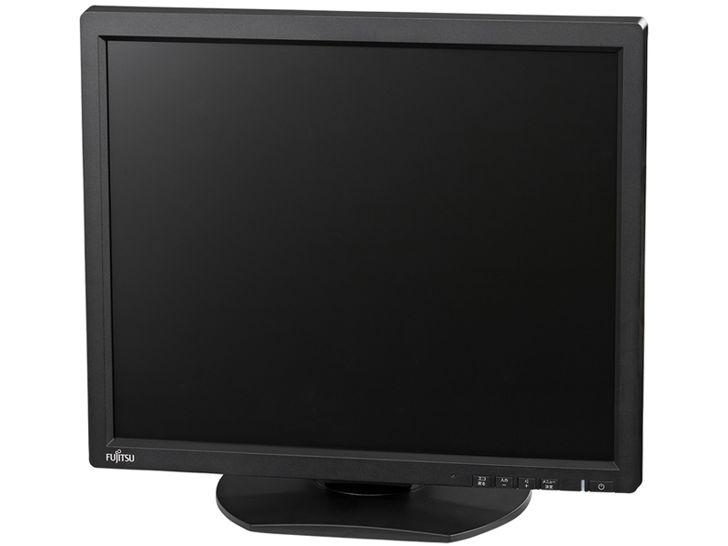 液晶ディスプレイ 17型/1280×1024/DisplayPort、HDMI、D-Sub/サテンブラック/スピーカー/3年保証