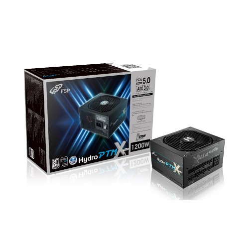 Hydro PTM X PRO ATX3.0 PCIe5.0 1200W / ATX12 V3.0準拠 /12VHPWRコネクター搭載 / 80PLUS Platinum フルモジュラー方式 1200W電源 / 10年保証