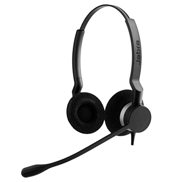 Jabra コンタクトセンター用ヘッドセット USB-A 両耳 MS認定「Jabra BIZ 2300 MS USB Duo」