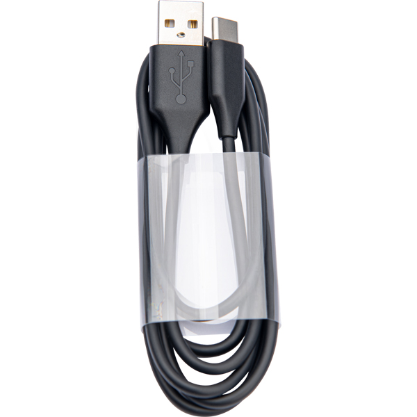 Evolve2無線用USB充電ケーブル「Jabra Evolve2 USB Cable USB-A to USB-C 1.2m Black」
