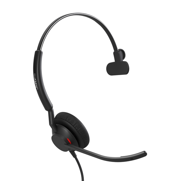 Jabra コンタクトセンター用ヘッドセット USB-A 片耳 UC認定「Jabra Engage 40 - USB-A UC Mono」