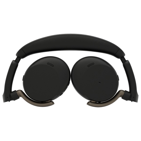 Jabra 無線ヘッドセット 折りたたみ式 USB-A 両耳 MS認定 充電パッド付「Jabra Evolve3 65 Flex MS Link390a Black WLC Chrg」