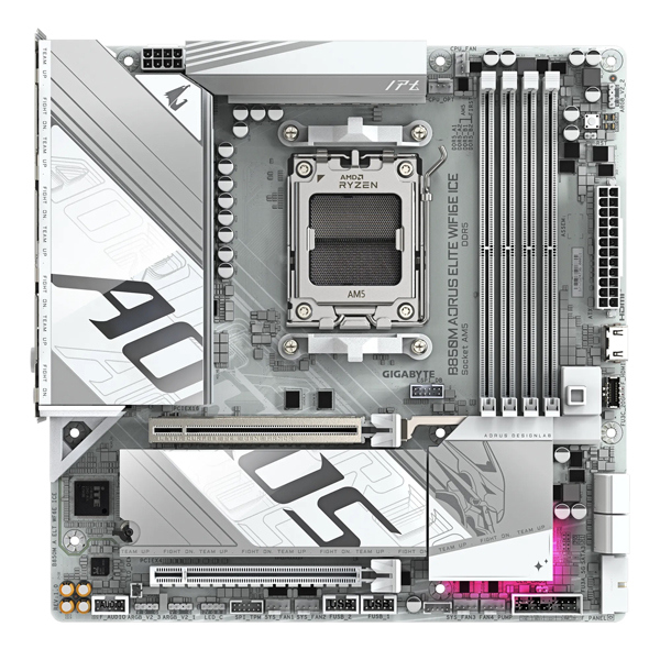 Micro-ATXマザーボード B850M AORUS ELITE WIFI6E ICE