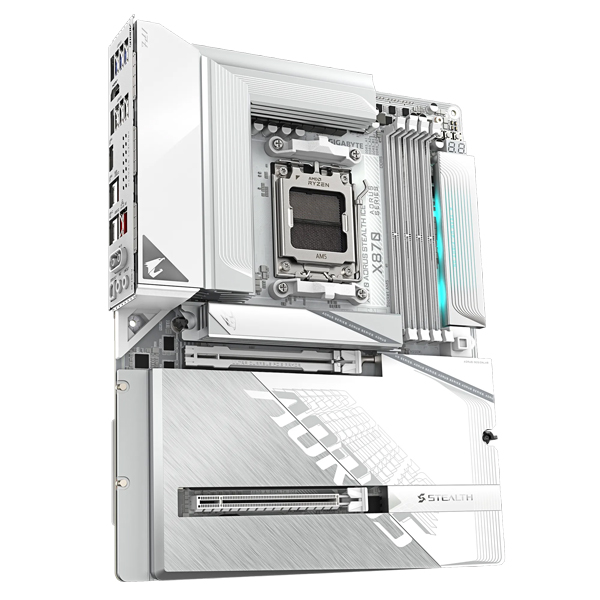 ATXマザーボード X870 AORUS STEALTH ICE