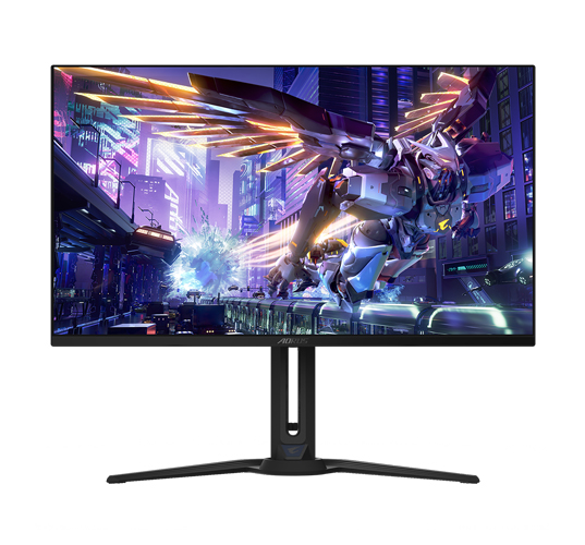 AORUS FO32U2P ゲーミングモニター 31.5型/3840×2160/HDMI、DisplayPort、USB Type-C/ブラック/スピーカー：あり/OLED/平面モニター/240Hz/0.03ms