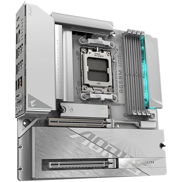 Micro-ATXマザーボード B850M AORUS STEALTH ICE