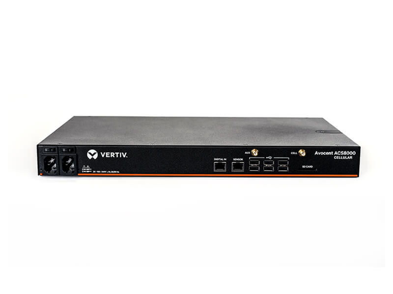 Vertiv Avocent 1U シリアルコンソールサーバー デュアルAC電源32ポートモデル