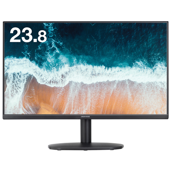 デリバリー保守付き23.8型ディスプレイ VGA/HDMI/1920×1080/ブラック/5年保証/VAパネル採用