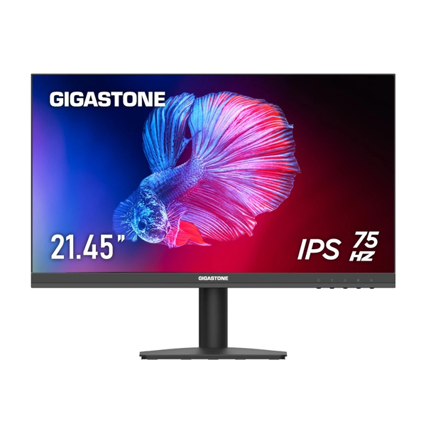 液晶モニター 21.45型/1920×1080/HDMI・VGA入力端子/ブラック/スピーカー無し/IPSパネル/178度広視野角/高解像度/75Hz/フルHD/フレームレス