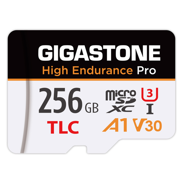 microSDXCカード 256GB 高耐久Pro（TLCチップ採用）UHS-I U3 A1 V30スペック 最大読込100MB/s 最大書込60MB/s 5年保証 ドライブレコーダー・監視カメラ対応