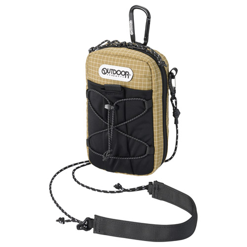 OUTDOOR PRODUCTS（アウトドアプロダクツ） スマートフォンポーチ 07 カーキ
