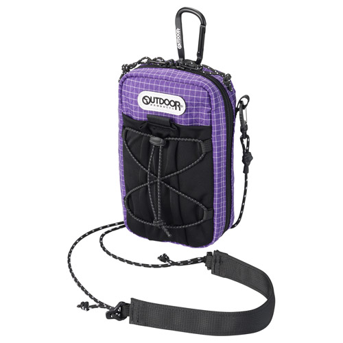OUTDOOR PRODUCTS（アウトドアプロダクツ） スマートフォンポーチ 07 パープル