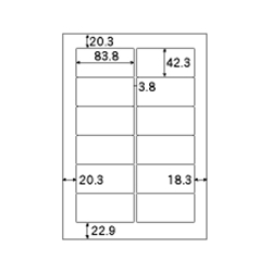 A4タック12面