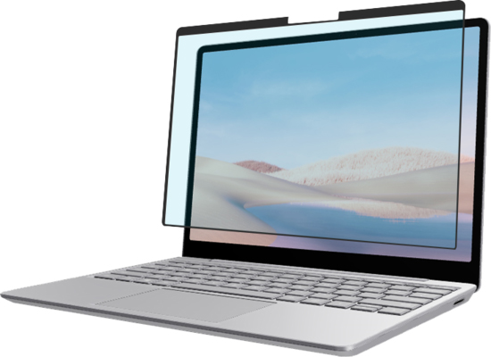 ブルーライトカットフィルム Surface Laptop Go 2/Go用 糊無し吸着式