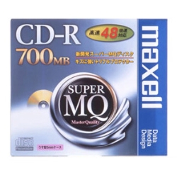 データ用48倍速対応CD-R、記憶容量700MB