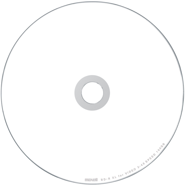 録画用ブルーレイディスク BD-R XL（2～4倍速対応） 720分/3層100GB 3枚