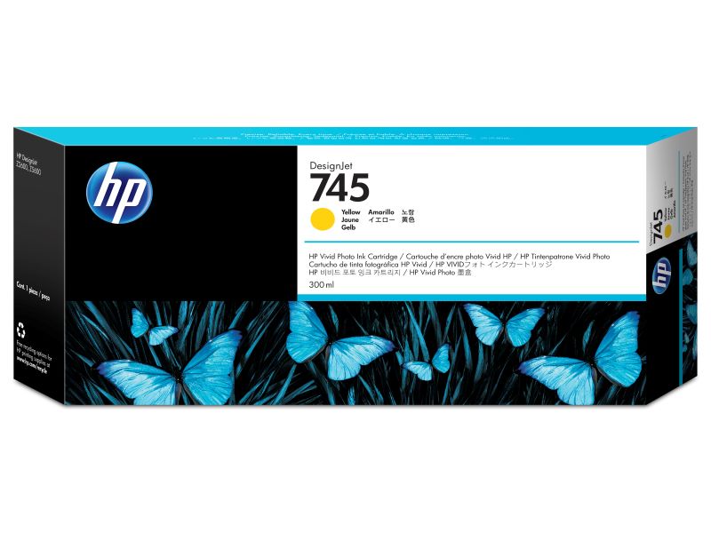 HP745インクカートリッジイエロー 300ml