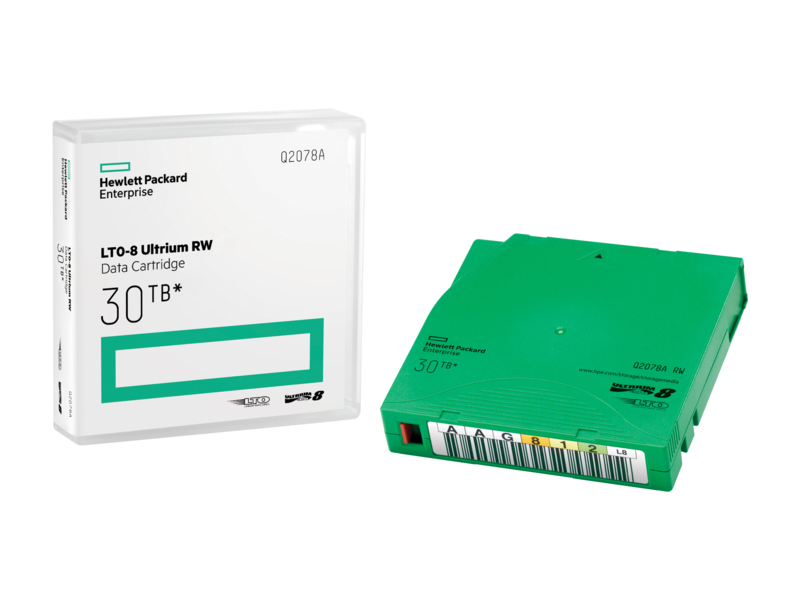 LTO8 Ultrium 30TB RW データカートリッジ