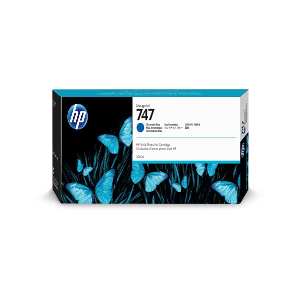 HP 747 インク CRブルー 300ml