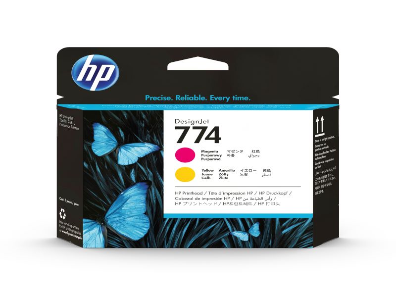 HP 774 プリントヘッド M/Y