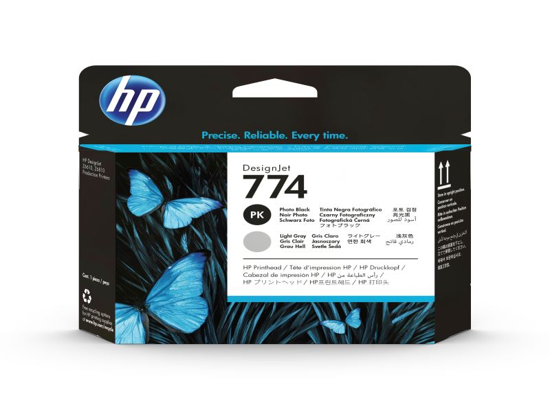 HP 774 プリントヘッド PK/Lg