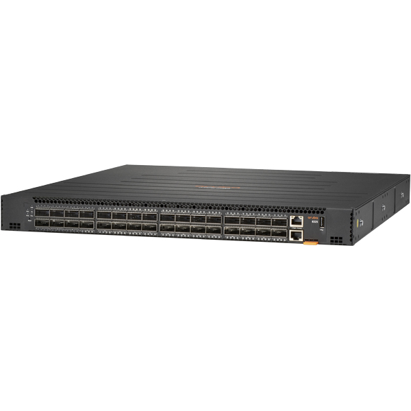 HPE Aruba Networking CX 8325 32QSFP28 Back-to-Front 6Fan 2PSU Switch Bundle