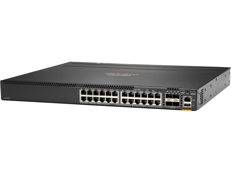 HPE Aruba Networking CX 6300M 24G 4SFP56 Switch