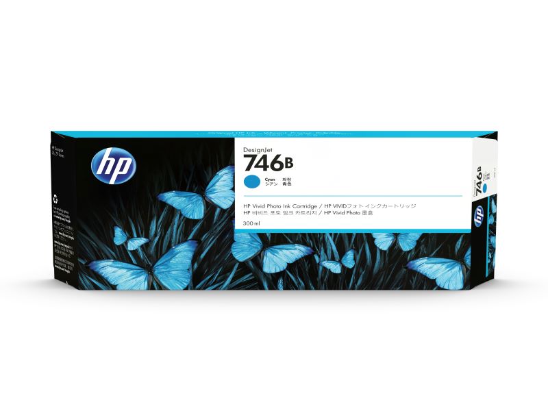 HP746Bインクカートリッジ シアン300ml