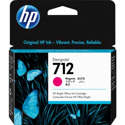 HP712インクカートリッジ マゼンタ 29ml