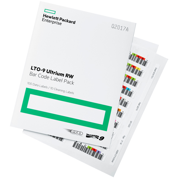 LTO9 Ultrium RW バーコードラベル パック