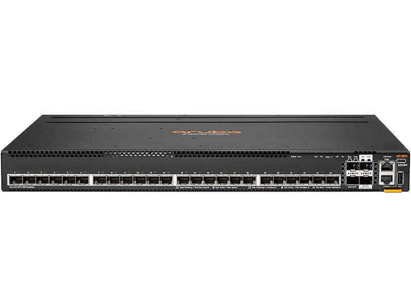 HPE Aruba Networking CX 6300M 24SFP+ 2SFP56 2SFP28 Switch