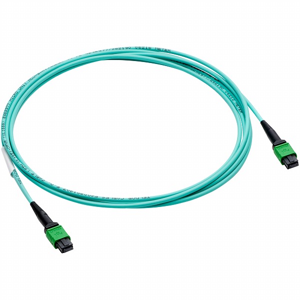 InfiniBand NDR 8 Fiber MPO to 8 Fiber MPO Multi-mode ケーブル (20m)
