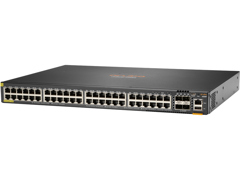 HPE Aruba Networking CX 6200F 48G 4SFP Switch