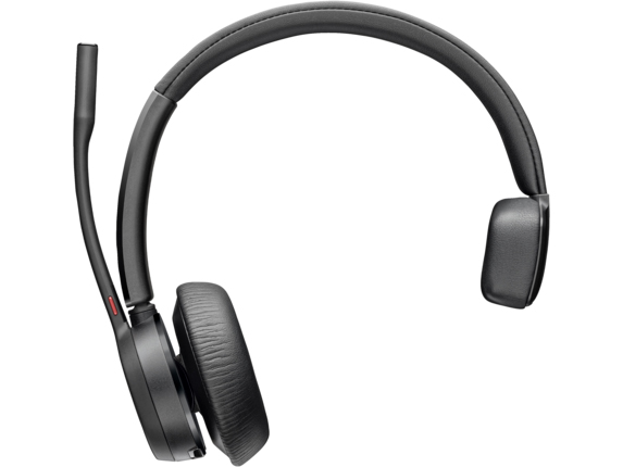 Poly Voyager 4310 USB-Cドングル付 チャージスタンド付 片耳 ワイヤレスモデル ノイズキャンセリングマイク搭載 Microsoft Teams認定モデル